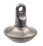 00 DECOY ANCHOR WEIGHTS These anchor weights have been an old standard of duck hunters everywhere for years. The mushroom shape is best in soft bottom areas.