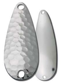 These quality blades are popular with weight-forward and in-line spinners. Nickel Plated & Brass. Packaged per 50. French Blade Size Nickel Plated Polished Brass per 50 per 50 0 2370 5.40 2458 4.