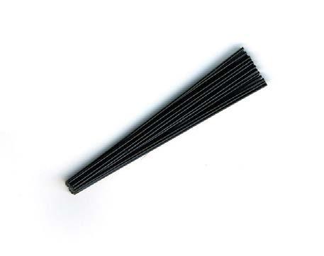 75 5/32 BASE DIAMETER 1-3/4 LENGTH (USED ONLY IN MOLDS SPECIFYING FG-40 FIBERGUARDS) Size Color Stiffness Rating Strand Dia. (approx.) No. Strands (approx.) 100 Pack Bulk 1,000 Pack FG-40B Black 5.