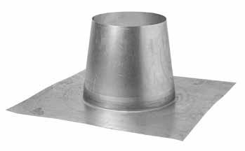 OMPONENTS TLL ONE FLSHING (F) Used for flat roof applications. 12"(305) PIPE I.D.