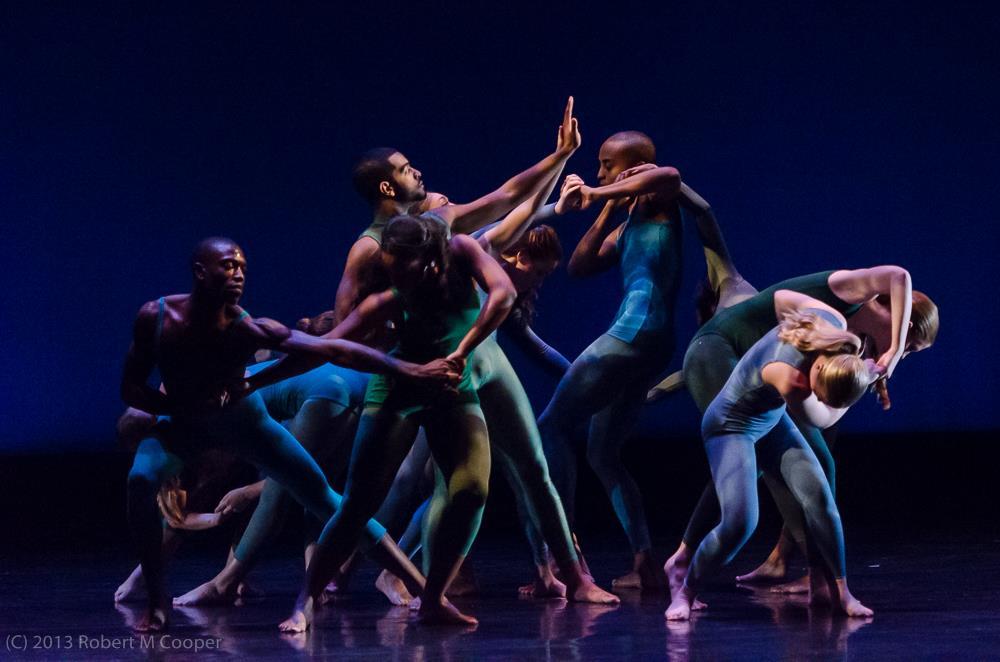 McPherson: How Can We Know the Dance from the Dance? Figure 2. Central Park in the Dark from Scenes from the Music of Charles Ives as performed by Montclair State University dancers in 2012.