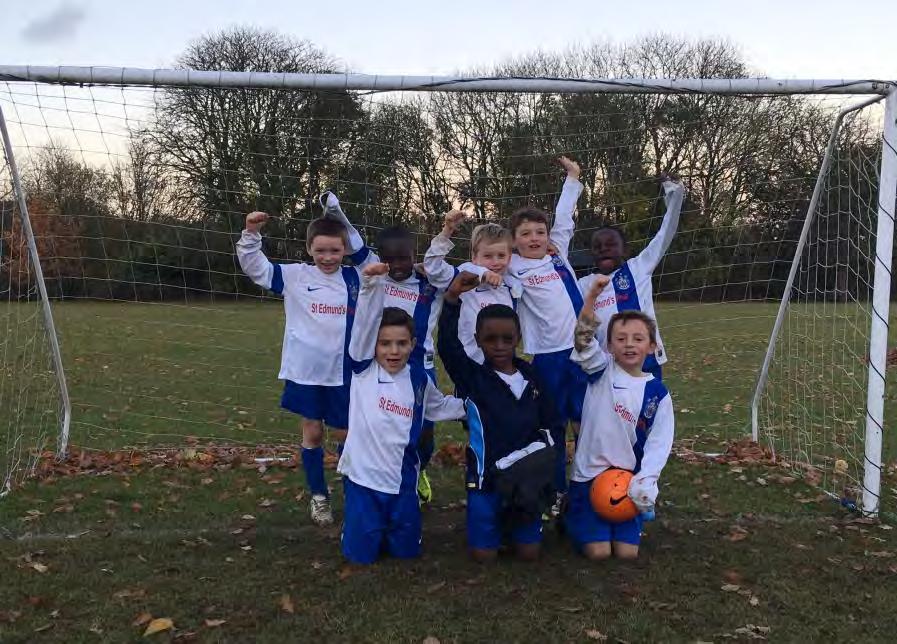 U7A Football- (W6 D1 L0) U7B Football- (W2 D0 L0) The U7A Football Team includes a group of players with a lot of potential.