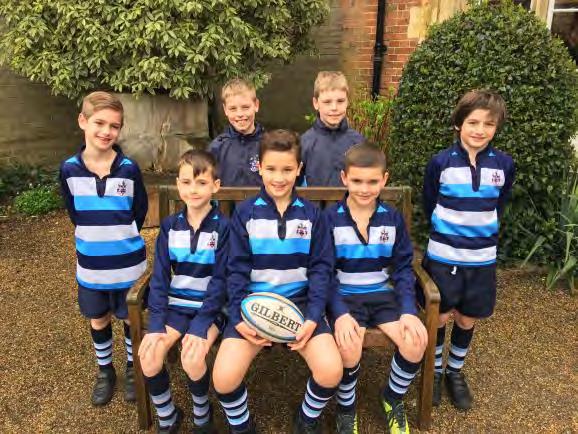 U9A Rugby- (W5 D2 L0) The U9A Rugby Team finished their season undefeated.