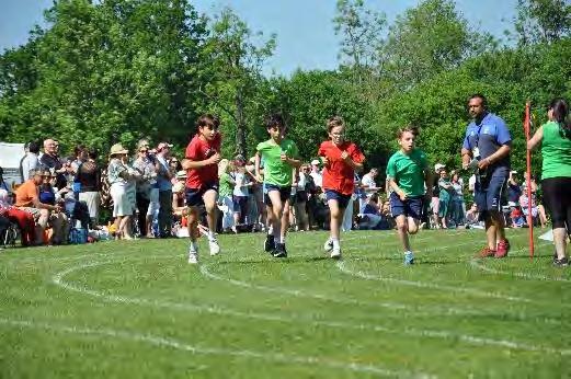 The event schedule started with the popular obstacle race, as children ran, threw, jumped,