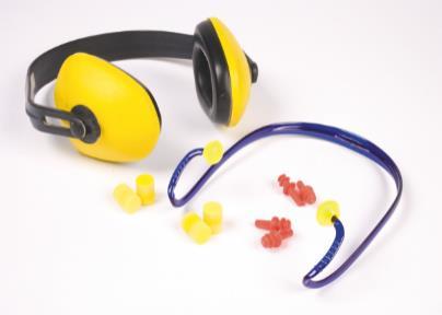 8. Hearing Protection Any work area or place of work that involves