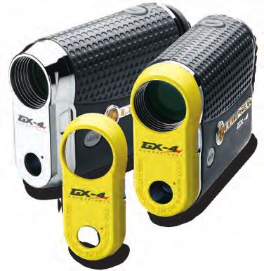 Snap on the included yellow Smart Key faceplate and the GX- instantly becomes a coach, providing accurate ranging information that matches your personal striking distance to the