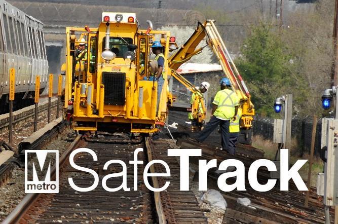 SafeTrack is Metro s maintenance effort to improve the safety and reliability of the Metrorail system. This has resulted in reduced capacity and service levels.