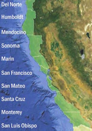 Open Pacific Coast Counties Phase 1 Phase 2 California Coastal Analysis and Mapping Project Risk Mapping, Assessment and Planning (Risk MAP) FEMA is initiating flood studies and mapping projects
