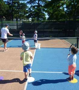 Munchkins (5-6 years) 09.30-10.30 An introduction to tennis through play whilst learning the ABC S agility, balance, co-ordination and social skills.