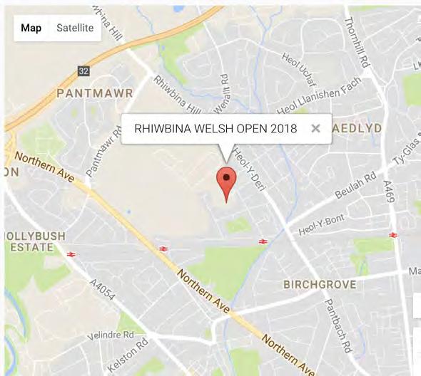 Welcome to Rhiwbina Squash Club Our club is located in the village of Rhiwbina, in the North of Cardiff, just a few miles from the city centre and a five minute drive to the M4 motorway.