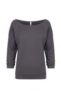 6951 WOMEN S FRENCH TERRY 3/4 RAGLAN Lightweight French Terry. 30 singles 165g/4.