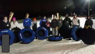 Tubing with Burlington FFA: 10 FFA members went to the Rock Snow Complex on January 26.