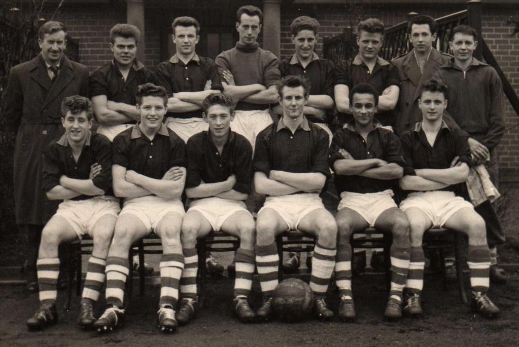 Harry Bland is back row, 2 nd from the left, and Billy Johnson is on the front row, 2 nd from the