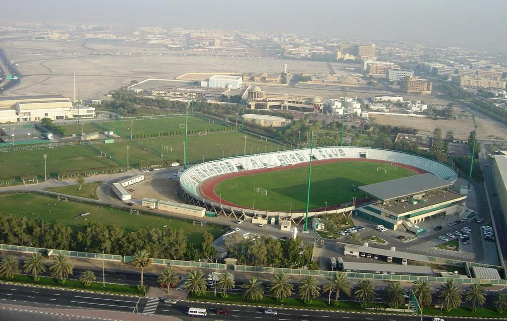 1. CHARACTERISTICS OF THE CLUB - AL SHABAB AL ARABI CLUB DUBAI, UAE - Establishment: 1958 - Name of the stadium: MAKTOUM BIN RASHID AL-MAKTOUM, DUBAI, UAE - Capacity: 12 000 SPECTATORS - Chairman: HH