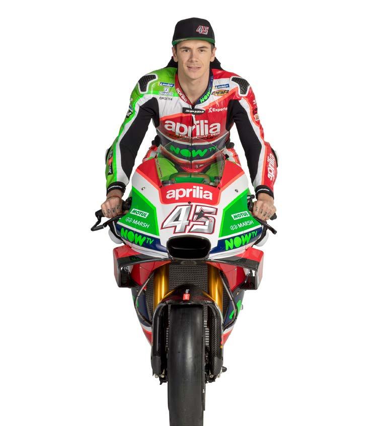 RIDERS SCOTT REDDING - UNITED KINGDOM - #45 Born in 1993, Scott Redding took his first steps in World Grand Prix Motorcycle Racing astride an Aprilia in the 125 class.