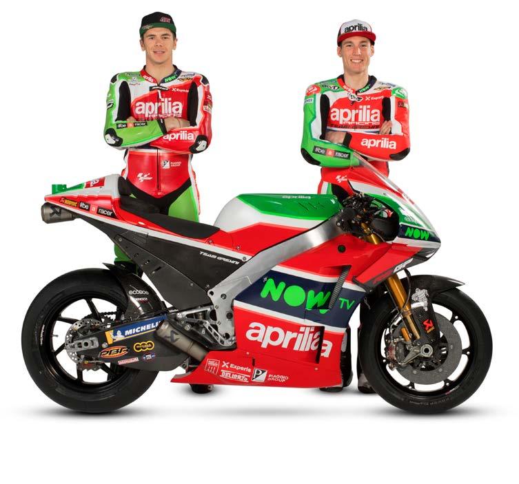 AT TRACK ENHANCEMENTS APRILIA RACING TEAM GARAGE TOUR On race day, guests will have the chance to enter the Aprilia Racing garage to watch the technical set up and feel the atmosphere before