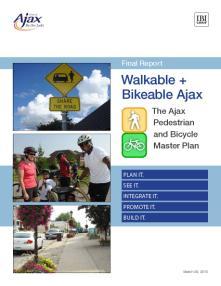 Evolution of Complete Streets Policy in Ajax DP: 1978