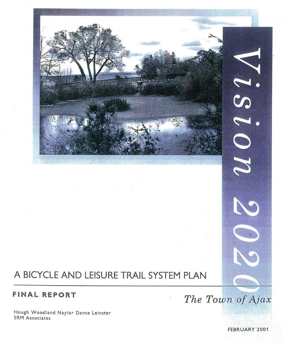 Bicycle and Leisure Trail System Plan 2001 Joint project from Planning & Development and