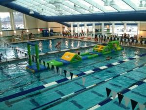 5 Meter Diving Board Wibit Obstacle Course
