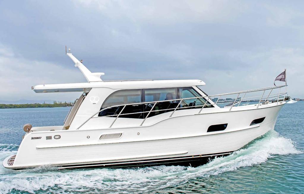 Big Boat Review Keeping it simple Integrity s entry-level 320 Express Sedan combines all the
