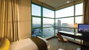 Chatrium Hotel Riverside Bangkok Gift Voucher 2 Nights 4,200 points Grand Suite One Bedroom, River View with Breakfast 2,200 points Grand Room City View with Breakfast 2,000 points Grand Room River
