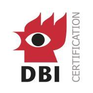 CERTIFICATE OF CONSTANCY OF PERFORMANCE Issued by DBI Certification, notified body No. 2531.