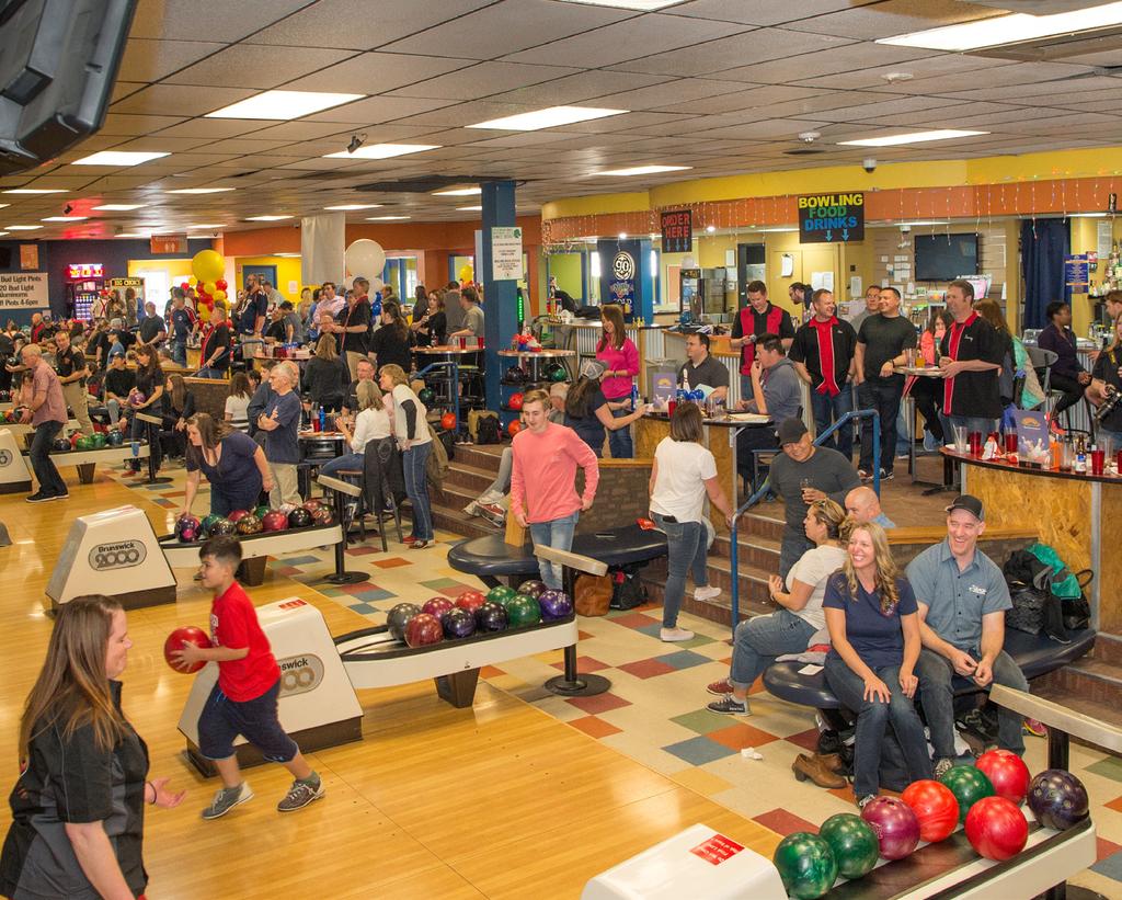 Gold Sponsor $2,500 One lane with a team of 5 bowlers and sponsorship recognition at your lane Member of the Broomfield Police Department or North Metro Fire Rescue District as team captain (pending