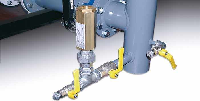 V/2-2 Model Spring-Loaded Relief Valves The V/2-2 relief valves are designed for use at medium and high pressures and cover a wide range of setting values (1.5 to 4 bar).