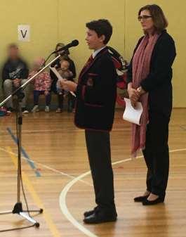 Will Murray Where there s a Will there s a Way Speech by Jack Clarkson (4yrs) Good morning Mrs. Lawrence, Ms. Solecki, Ms. Branka, staff, students and parents.