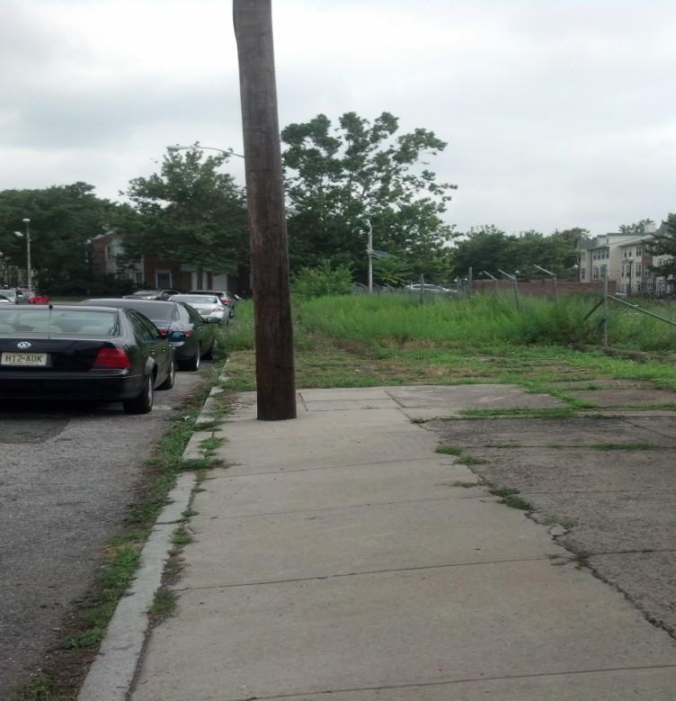 area immediately surrounding the Greater Newark Conservancy that harm the pedestrian and cyclist environment.
