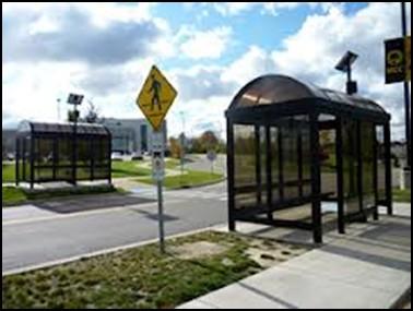 Mass Transit Access Recommendations: 1. Install and maintain bus shelters; 2. Repair and construct sidewalks leading to bus stops; 3. Provide amble seating and trash cans at stops; and 4.