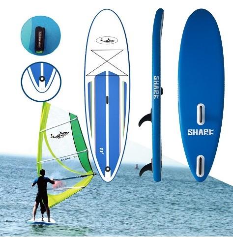 Windsurfing Boards Hassle-free board, convenient, lighter, safer and no compromise on the experience compare to traditional hard boards.
