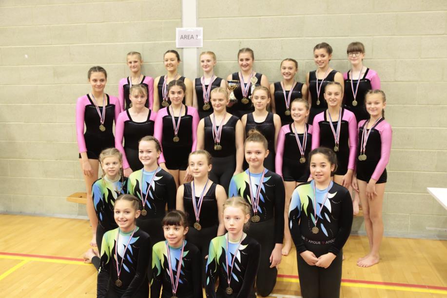 SUSSEX SCHOOLS SPORTS ACROBATICS & GYMNASTICS COMPETITION December 2017: A 26 strong team of students from Ark Helenswood Academy travelled to Eastbourne for the annual Sussex Schools Sports
