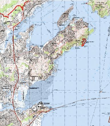 To San Rafael Study Area Location 101 To San Francisco Figure 1. Paradise Cay Location Map. Tiburon, California. 0 0.5 1 1.