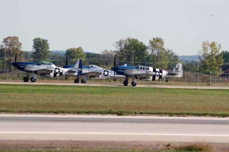 Some of the P-51s P
