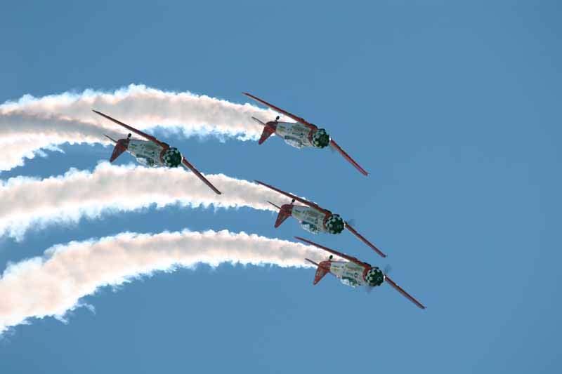 One of the best airshow acts is the