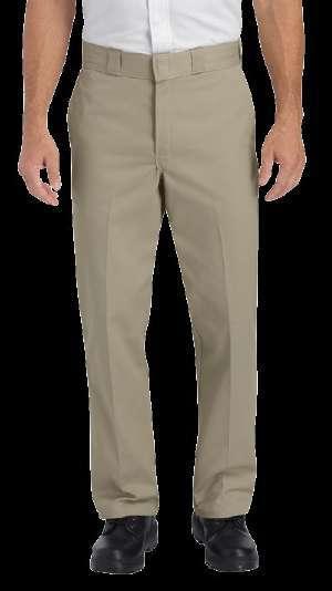 ORIGINAL 874 WORK PANT STYLE # 874 COLOR ORIGINAL FIT STRAIGHT LEG Sits at waist Resists wrinkles Easy care stain release Center crease The most popular work pant available Distinctive tunnel belt