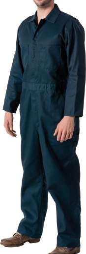 COVERALLS / BIB OVERALLS WALLS BASIC COVERALL STYLE # 63070 - TATUM Banded waist with elastic inserts