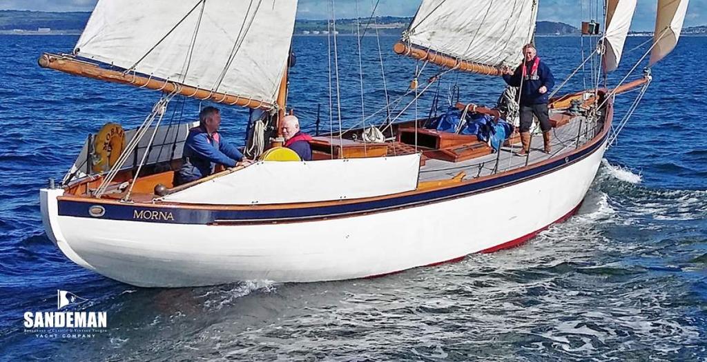 HERITAGE, VINTAGE AND CLASSIC YACHTS +44 (0)1202 330 077 DICKIES OF TARBERT 48 FT GAFF RIGGED KETCH 1920 MORNA DICKIES OF TARBERT 48 FT GAFF RIGGED KETCH 1920 Designer Peter Dickie Length waterline