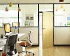 Incorporates single or double-glazing and solid or part-glazed elements with 46mm thick honeycomb panels for solid infills.