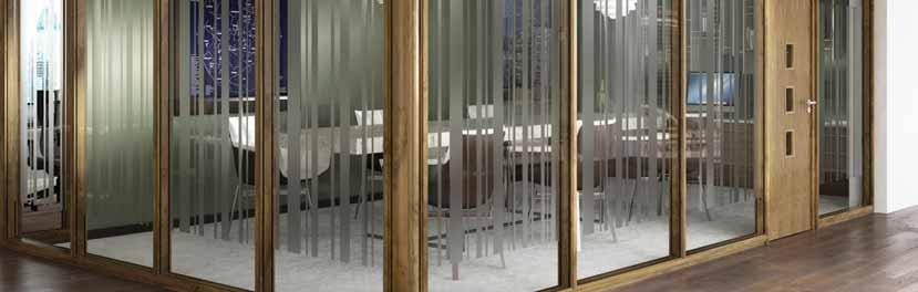 Sektor 128 Wood Hardwood partitioning system Scan me with your Smartphone Pre-lacquered suits any combination of fully glazed, part glazed and solid partitioning requirements Sektor 128 Wood adds