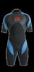 10 W e t s u i t s The VENTURE is a 3mm one-piece jumpsuit designed for warm-water scuba diving, snorkeling and other watersports.