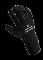 G L O V E s Merino Neo 5 5mm neoprene across the back of the hand provides greater warmth 4mm neoprene on the palm and inside of the fingers allows for greater