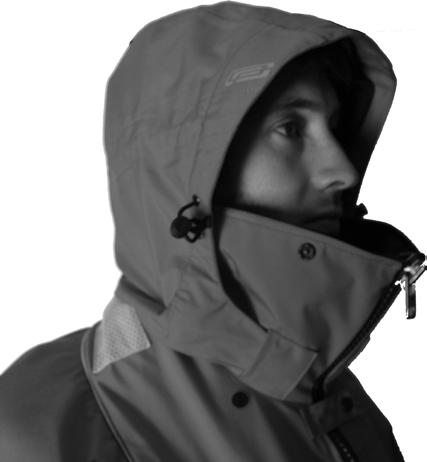 Hoods can be removed by unzipping from behind the collar, and detaching the velcro tabs located at the collar sides.