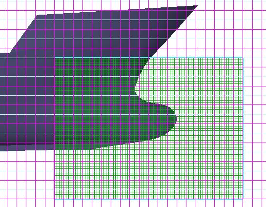 Due to the large curvature, the shape is very complicated of bow and tail. It is easy to generate a large wave, therefore, the grid are refined at bow and tail, as show in Fig.