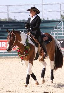 Ann Poels Fonck competed for the Belgium team and helped them to a team bronze medal Belgium s first WEG reining medal.