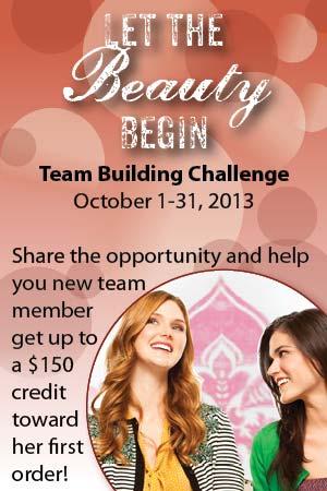 Let the Beauty Begin Check out this incredible incentive you can offer your prospective team members!