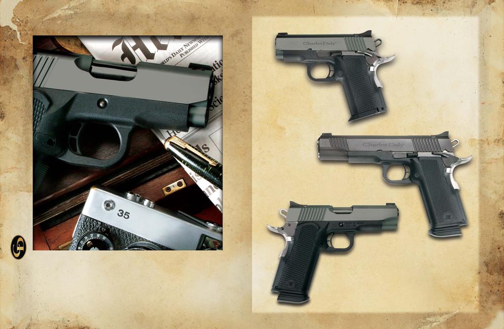 BUL M-5 Charles Daly raised the bar for pistol shooters with the introduction of the Daly M-5 polymer framed 1911 A-1 by BUL.