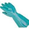 Hand protection Flock lined nitrile gloves. Solvent resistance. Allround protection due to outstanding physical strength and chemical resistance + more mechanical resistance.