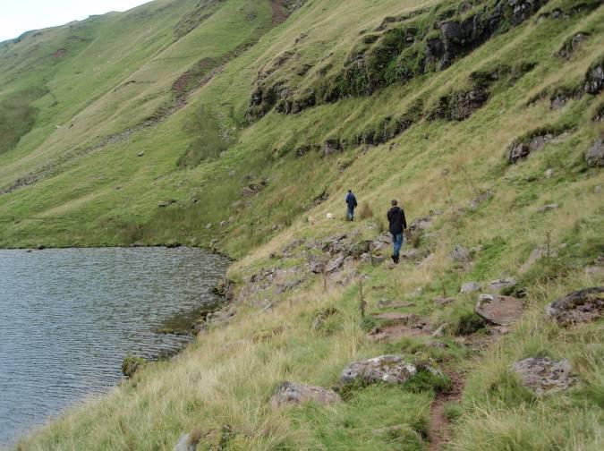 This walk involves less of a climb and a shorter walk slightly to the lake, but you do still need to know the